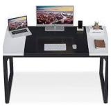 odk computer desk with splice board black