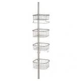 m design tension caddy square satin shower