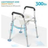 oasis space raised toilet seat