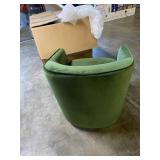 Rivet Stowell Upholstered Modern Glider Chair