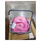 Heritage Kids Sorbet Dreams Rainbow Fur Kids Saucer Chair