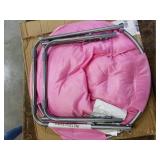 Heritage Kids Sorbet Dreams Rainbow Fur Kids Saucer Chair