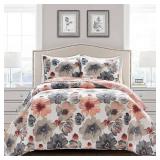 Lush Decor Leah Quilt Set