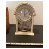 Miniature Toy chair with storage/Thomas Kincaid clock