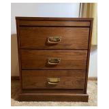 3 drawer end table