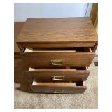 3 drawer end table