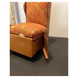 Miniature Toy chair with storage/Thomas Kincaid clock