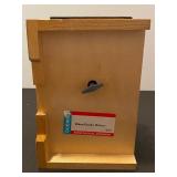 Wood house music box