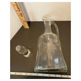 Decanter/6 glasses
