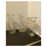 Clear Vases