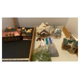 Ceramic and Wood houses