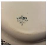 Vintage glass plates-see pictures for maker