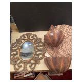 Mirror/wall planter