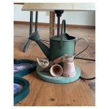 Garden/bird lamp & bird wall decor