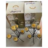 2 Tealight Tree Branch Candelaria