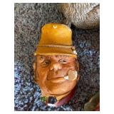 Animal sprinklers, pipe faces. Damaged see pictures