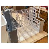 File sorter, trash bin, organizer