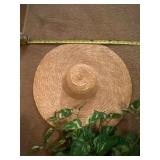 Sun hat/ greenery
