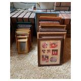 Lot of picture frames, various sizes