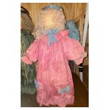 Angel/witch/bunny handmade paper decor