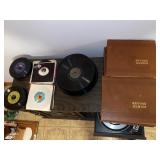Large record lot various sizes/artists.