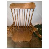 Beautiful wood rocking chair