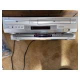 Sony DVD/VHS player, Sanyo DVD player (untested)