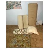 Rugs, Large cushions, pillow