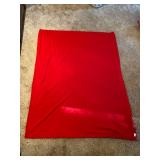Red blankets