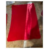 Red blankets