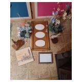 Miscellaneous decor, picture frames