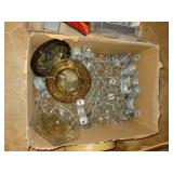 Miscellaneous hardware, ashtrays.