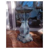 Concrete plant stand