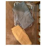 King size comforter, shams, curtains