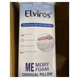 Elviros Memory Foam Cervical Pillow