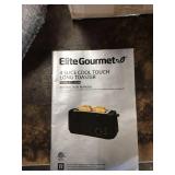 Elite Gourmet 4 Slice Cool Touch Long Toaster
