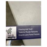 High & Mighty Floating Wall Shelf