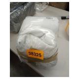 ninetown full shading window curtain pure white 1 set of 2