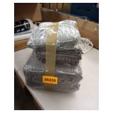 mayshine 3pc bathmat grey