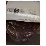 angelshield toilet seat elongated redish brown