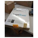 angelshield toilet seat elongated redish brown