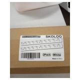 skoloo 2pk white peg board