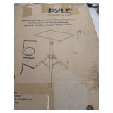 pyle universal laptop notebook computer desk equipment studio stand mount holder height adjustable