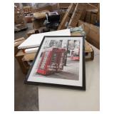 black photo frame 16x20in set of 4