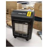garland heater black