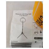 mount dog dimmable led ring light