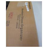 bamboo shoes organizer bamboo Schulman songmics natural shelf organizer