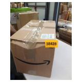 m design plastic containers set of 8 clear