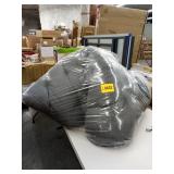 blazing needles 52in grey patio cushion 1only