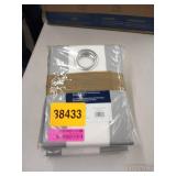 Sun Zero Valencia 54" x 95" Cabana Stripe Indoor/Outdoor Uv Protectant Curtain Panel 3pkgs